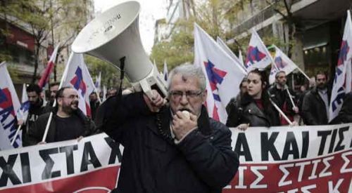 Yunanistan'da büyük grev