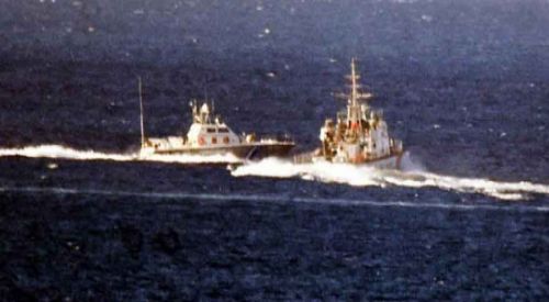 Yunan ve Türk botları burun buruna geldi! Gerginlik 50 dakika sürdü