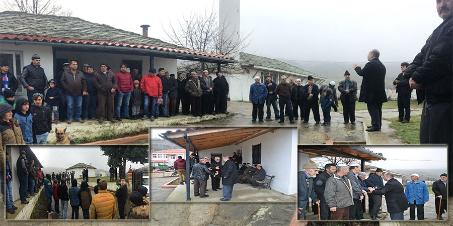 DEB Partisi’nden Hacıören köyüne ziyaret