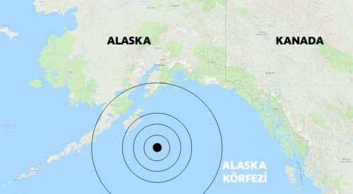Alaska'da 8,2 büyüklüğünde deprem