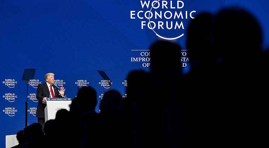 ABD Başkanı Trump Davos'ta yuhalandı