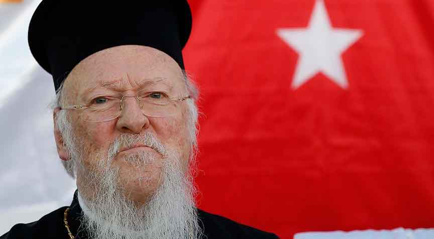 Patrik Bartholomeos'tan Zeytin Dalı Harekatına destek mektubu