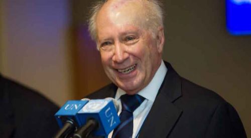 'Makedonya' arabulucusu Matthew Nimetz Atina'da