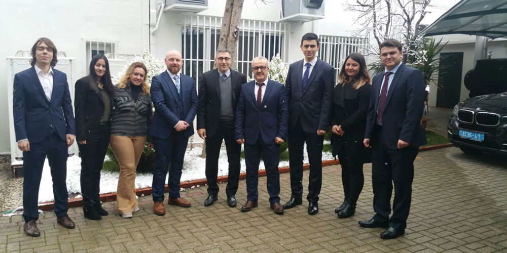 GTGB yönetimi Başkonsolos Ömeroğlu’nu ziyaret etti
