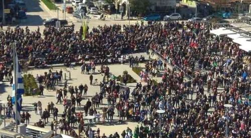 İki Yunan askeri için destek mitingi düzenlendi