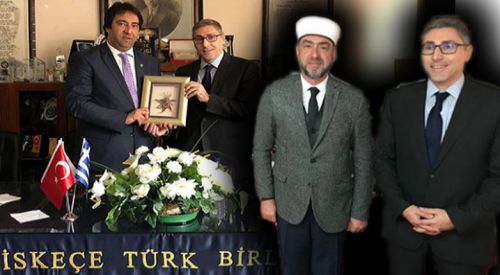 Başkonsolos Ömeroğlu'ndan İskeçe Müftülüğü ve İTB ziyareti