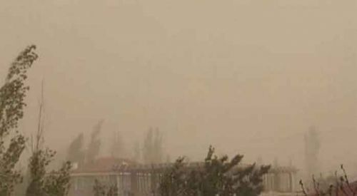 Kuzey Afrika'dan Yunanistan'a toz taşınımı