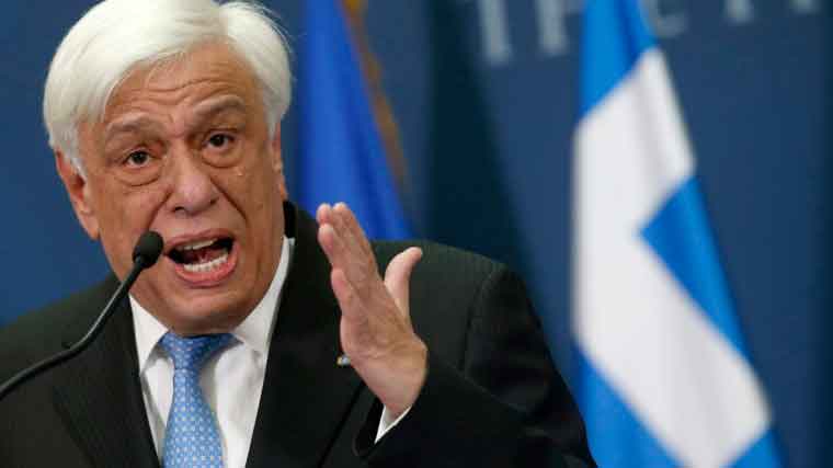 Pavlopulos: Vatan için kan akıtmaya hazırız