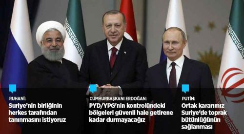 Suriye zirvesinde ortak vurgu 'toprak bütünlüğü'