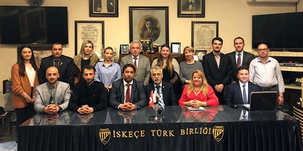 İskeçe Türk Birliği'nde Ozan Ahmetoğlu yeniden başkan