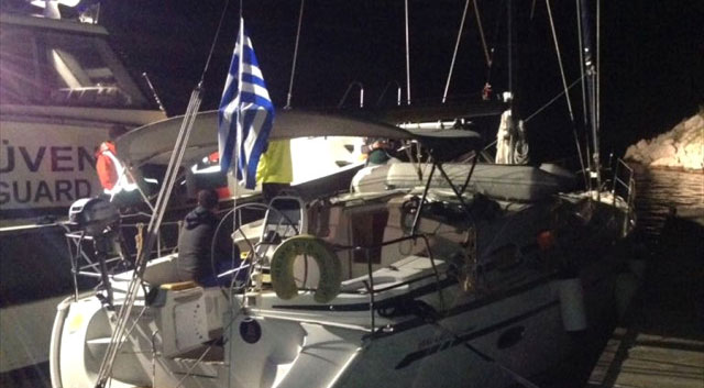 Fetöcü sözde "İmam" Yunanistan bayraklı yatta yakalandı