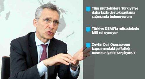 NATO'dan Türkiye'ye daha fazla destek çağrısı