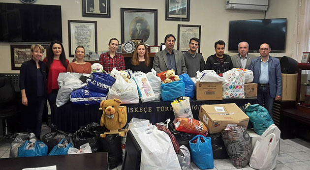 'Paylaşıyoruz' kampanyasında toplananlar ihtiyaç sahiplerine ulaştırılıyor