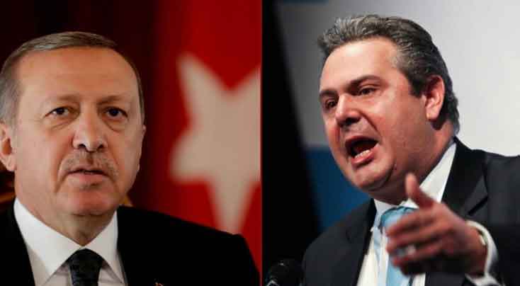 Kammenos'tan Erdoğan'ın açıklamalarına cevap