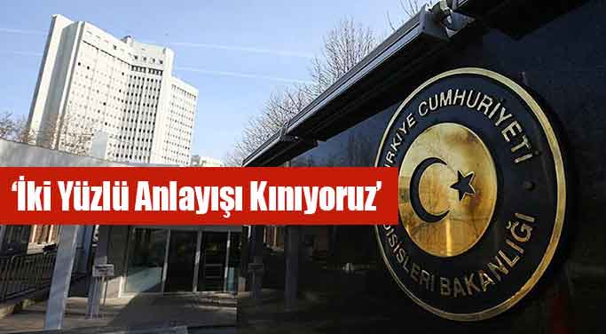 Türk Dışişleri'nden Junker'e sert tepki: İki yüzlü anlayışı kınıyoruz