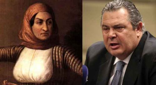 Kammenos'tan bir tahrik daha: Osmanlı'ya isyan eden kadını amiral yaptı